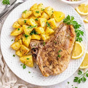 Pork Chops & Potatoe Wages