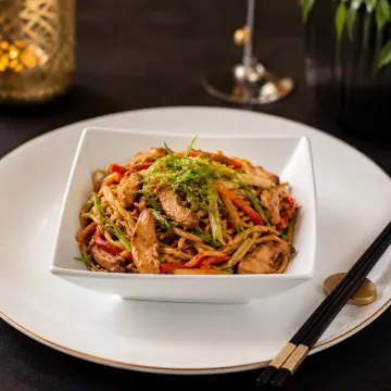 Stir-fried Chicken Noodle